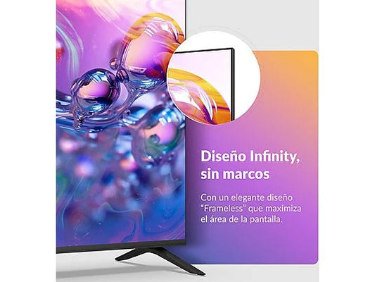 Anexa Smart43C02UG - TV LED 43" 4K UHD, Hey Google, Smart TV, Negro
