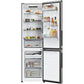 Frigorífico Combi Candy CNCQ2T518EX - 279L, 182.5 cm Alto, Ancho 55 cm, No Frost, Gris Acero