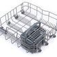 Lavavajillas OK. ODW 6041-1 E FS - 60 cm, 12 servicios, 6 programas, blanco, libre instalación