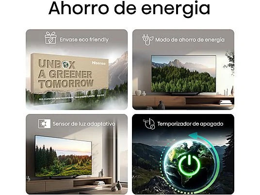 Hisense TV QLED 100" (100E7NQ Pro) con 144Hz, Dolby Vision IQ, Dolby Atmos, y Subwoofer Integrado - Color Negro