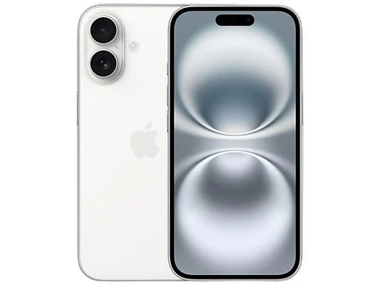 Apple iPhone 16 (256GB) en Blanco con 5G, Pantalla 6.1" Super Retina XDR y Chip A18 Bionic