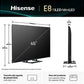 Hisense 65E8Q - Televisor Mini LED 65" 4K UHD, 144 Hz, Subwoofer, Negro