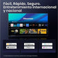 Hisense TV LED 65" 4K UHD (65A6Q) con IA 4K Upscaler, Modo Juego Plus y Control por Voz - Color Negro