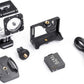 MIDLAND H3+ - Cámara deportiva Full HD 16 MP con estabilizador, Wi-Fi y función Dash Cam - Sumergible hasta 30m