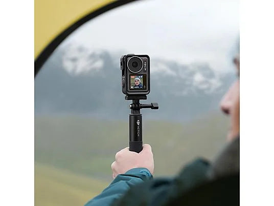 Videocámara deportiva DJI Osmo Action 3 Adventure Combo - 4K, 120 fps, Sumergible 16m, 3 Baterías, Negro