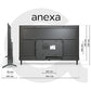Anexa Smart43C02UG - TV LED 43" 4K UHD, Hey Google, Smart TV, Negro