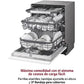 Lavavajillas integrable LG DB365TXS - 60 cm, 14 servicios, 10 programas, QuadWash™, inox