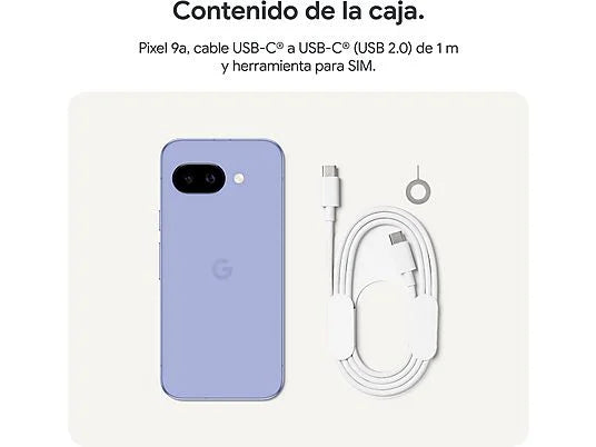 Smartphone Google Pixel 9a 256GB 8GB RAM Iris con Gemini integrado