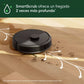 Robot Aspirador y Fregasuelos Roomba® 105 Combo - Navegación LiDAR, Detección de Alfombras, 2 en 1, App, Negro