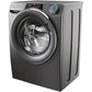 Lavadora Candy RapidÓ RO1484DWMCRT/1-S - 8 kg, 1400 rpm, Clase A, Motor Inverter, Wi-Fi, Antracita