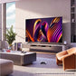 Hisense TV QLED 100" (100E7NQ Pro) con 144Hz, Dolby Vision IQ, Dolby Atmos, y Subwoofer Integrado - Color Negro