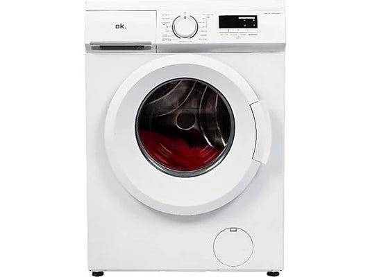 Lavadora Carga Frontal ok. OWM 6143 D - 6 kg, 1000 rpm, Fondo Reducido 40 cm, Blanco