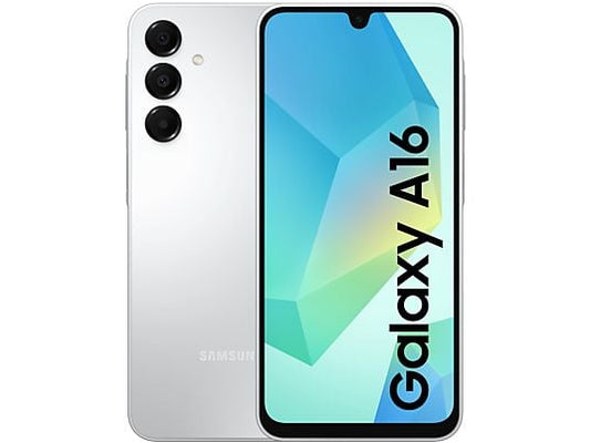 SAMSUNG Galaxy A16 LTE (128 GB) en Gris con 4 GB de RAM, pantalla Super AMOLED FHD+ de 6.7", procesador MediaTek Helio G99 Octa-core y batería de 5000 mAh