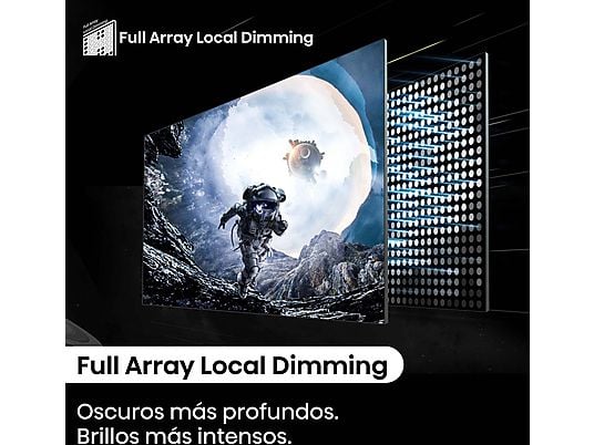 Hisense TV QLED 100" (100E7NQ Pro) con 144Hz, Dolby Vision IQ, Dolby Atmos, y Subwoofer Integrado - Color Negro