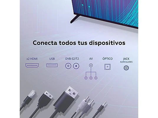 TD SYSTEMS TV DLED 40" Full HD (PRIME40C19F) - Color Negro