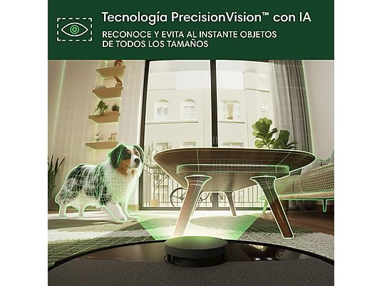 Robot Aspirador y Fregasuelos iRobot Roomba Plus 505 Combo - Base AutoWash, IA, Navegación LiDAR, Negro
