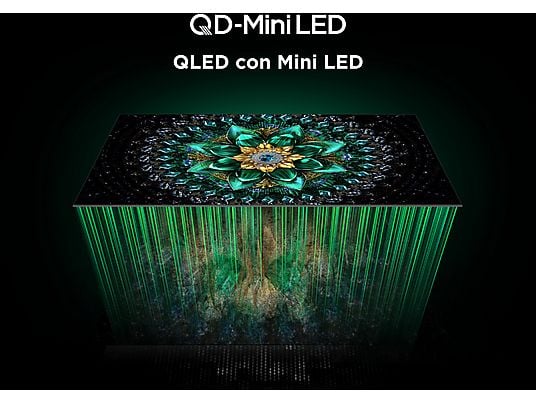 TCL 65C6K - Televisor Mini LED 65" UHD 4K, Google TV, AiPQ Pro, Negro