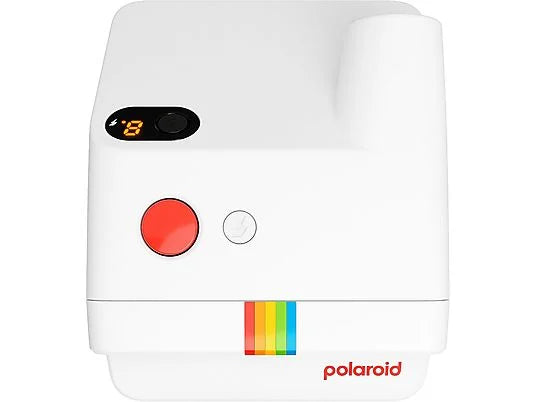 Polaroid Go Gen 2 - Cámara instantánea compacta, Blanca con flash y apertura f/9.0