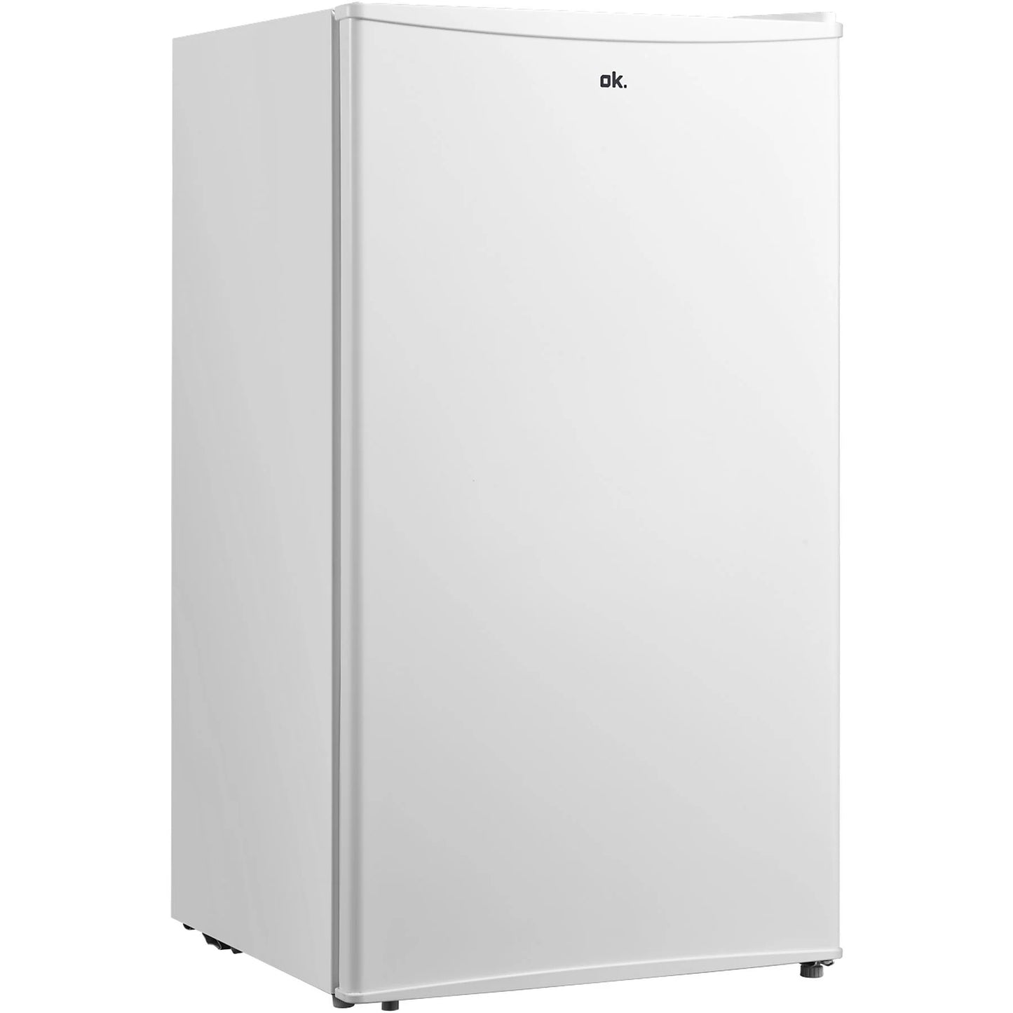 Nevera Pequeña ok. OFK 181 E W - 93L (82L Nevera + 11L Congelador), 86 cm Alto, Blanco