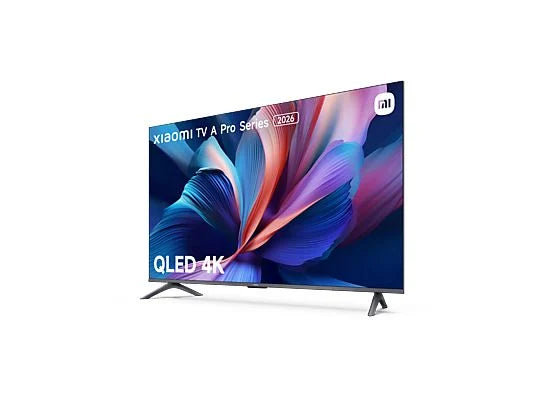 Xiaomi TV A Pro 43" - Smart TV QLED 4K, Google TV, Procesador Quad-core A55, Negro