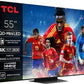 TCL 55C7K - TV QD-Mini LED 55" 4K UHD, AiPQ Pro, Google TV, 144 Hz, Negro