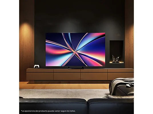 Hisense TV Mini LED 50" 4K UHD (50E8Q) con 144 Hz, Hi-View Engine, Subwoofer Integrado y Escalador HDR IA - Color Negro
