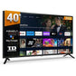 TD SYSTEMS TV DLED 40" Full HD (PRIME40C19GLE) con Smart TV, Google TV, y Control por Voz (Hey Google) - Color Negro