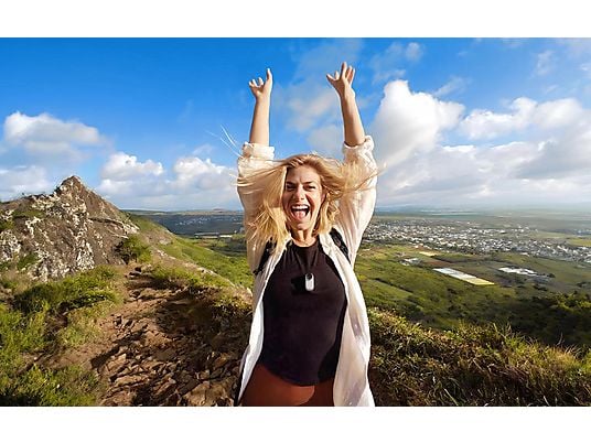 Cámara de acción Insta360 GO 3 (64GB) - 2.7K, Estabilización Tipo Gimbal, Action Pod con Pantalla Táctil, Blanco