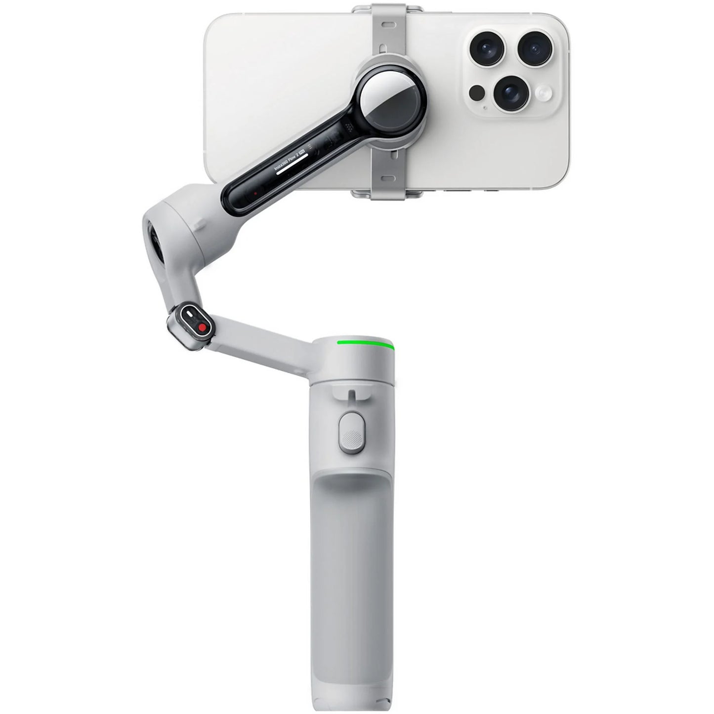 Insta360 Flow 2 Pro Creator Kit - Gimbal para Smartphone con IA, 10h Autonomía, Deep Track 4.0, Gris
