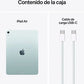 Apple iPad Air (2025) - 11" Liquid Retina, 256 GB, Wi-Fi, Chip M3, azul