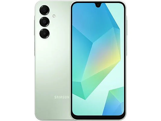 SAMSUNG Galaxy A16 4G (128 GB) en color Verde con 4 GB de RAM, pantalla de 6.7", procesador MediaTek Helio G99 (6 nm) y batería de 5000 mAh