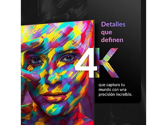 Anexa Smart43C02UG - TV LED 43" 4K UHD, Hey Google, Smart TV, Negro