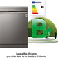 Lavavajillas LG DF365FPS - 60 cm, 14 servicios, 10 programas, QuadWash™, vapor, acero inoxidable