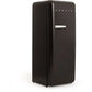 Frigorífico Retro CREATE 281L - 160 cm Alto, Una Puerta, Congelador, Estilo Años 50, Negro