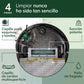 Robot Aspirador y Fregasuelos Roomba® 105 Combo - Navegación LiDAR, Detección de Alfombras, 2 en 1, App, Negro