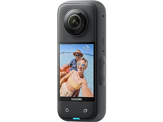 Cámara deportiva Insta360 X3 - 5.7K 360°, 72 MP, HDR Activo, IA, Pantalla Táctil, Negro