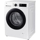 Lavadora Samsung WW80CGC04DAEEP - 8 kg, 1400 rpm, EcoBubble, Motor Digital Inverter, Wi-Fi, Blanco