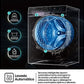 Lavadora Hisense WF1Q8041BW - 8 kg, 1400 rpm, Eficiencia A-20%, Motor Inverter, Vapor, Blanco