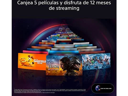 Sony Bravia 3 43S35 - TV LED 43" 4K HDR, Google TV, Procesador X1, Dolby Atmos