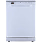 Lavavajillas OK. ODW 6041-1 E FS - 60 cm, 12 servicios, 6 programas, blanco, libre instalación