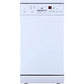 Lavavajillas OK. ODW 4541-1 E FS - 44.5 cm, 10 servicios, 7 programas, blanco, libre instalación