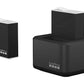GoPro Cargador de Batería Dual + 2 Baterías Enduro para HERO9/10/11/12, Negro