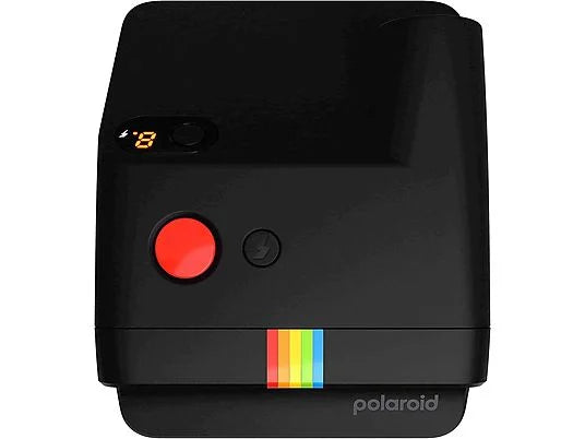 Polaroid Go Gen 2 - Cámara instantánea compacta, Negra con espejo para selfies, flash y batería recargable