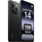 Xiaomi Redmi Note 14 (128 GB) en Negro Medianoche con 6 GB de RAM, pantalla 6.67" AMOLED FHD+, procesador MediaTek Helio G99-Ultra, y batería de 5500 mAh