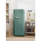Frigorífico Retro CREATE 281L - 160 cm Alto, Una Puerta, Estilo Años 50, Verde