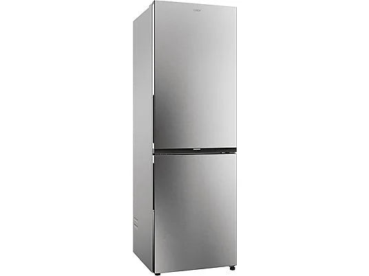 Frigorífico Combi Candy CNCQ2T618EX - 355L, 185 cm Alto, No Frost Total, App hOn, Inox