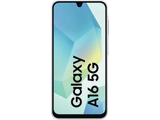 SAMSUNG Galaxy A16 5G (128 GB) en color Gris con 4 GB de RAM, pantalla de 6.7", procesador Exynos 1330 (5 nm) y batería de 5,000 mAh
