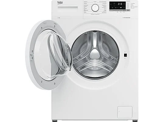 Lavadora Beko WML91433NP1 - 9 kg, 1400 rpm, Clase B, Motor Inverter, Blanco