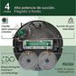 Robot Aspirador y Fregasuelos iRobot Roomba Plus 505 Combo - Base AutoWash, IA, Navegación LiDAR, Negro