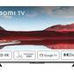 Xiaomi TV A Pro 2025 - Smart TV QLED 4K de 43", Procesador Quad A55, Google TV, Negro
